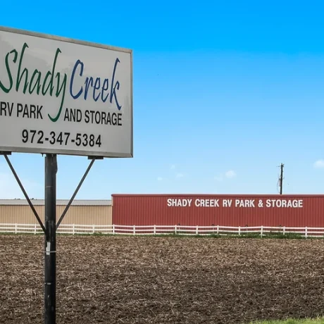 Entrance sign to the park